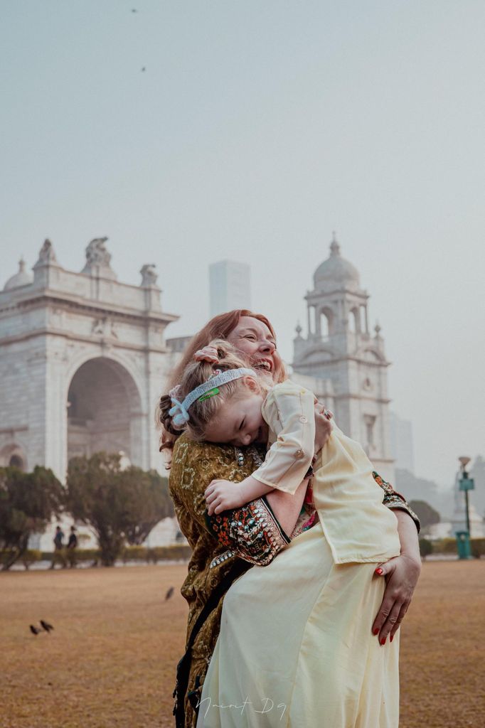 Foto-Shooting mit Spaziergang in der Stadt der Freude
