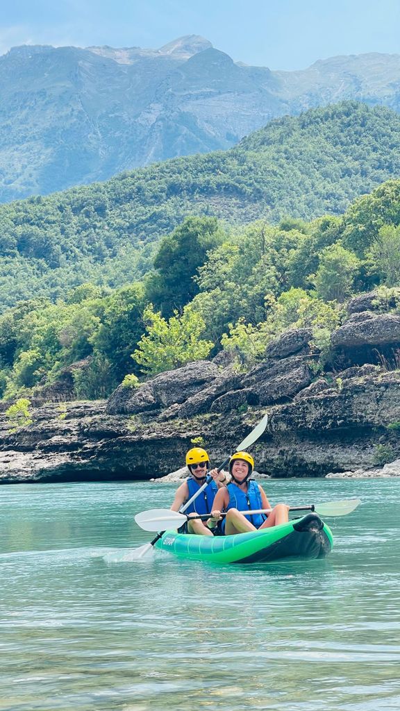 Përmet: Kajakfahren auf dem Fluss Vjosa