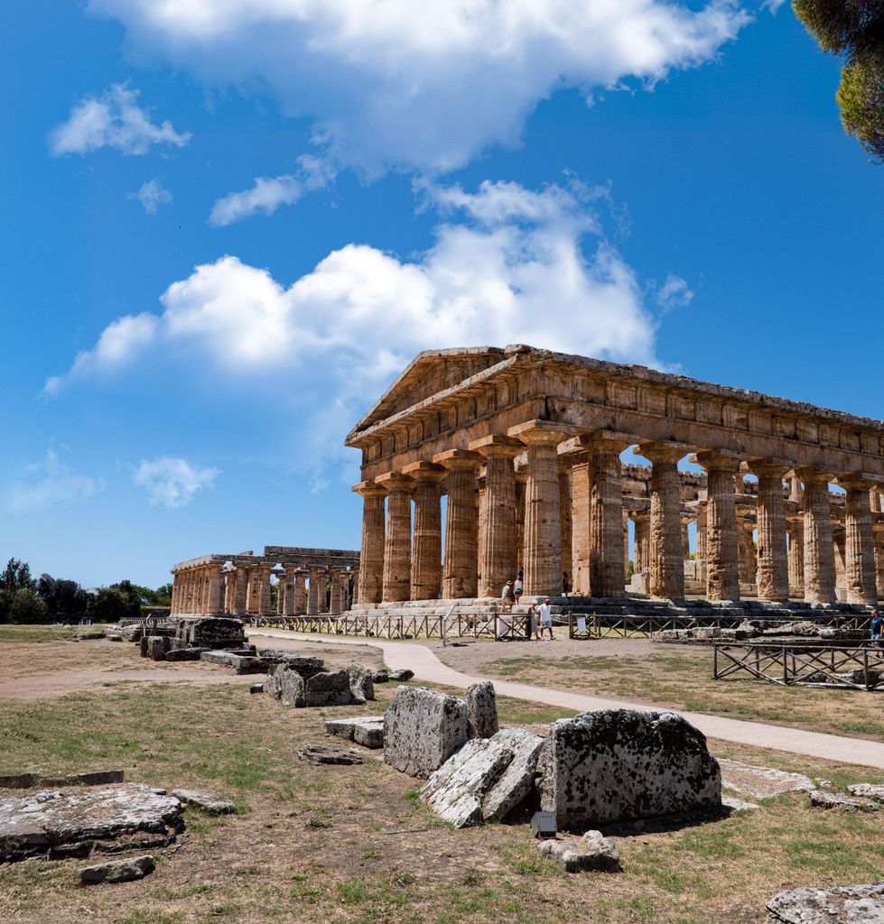 Paestum: Ticket ohne Anstehen und Zug ab Neapel/Salerno
