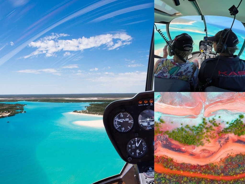 Broome: 30-minütiger Rundflug mit dem Hubschrauber