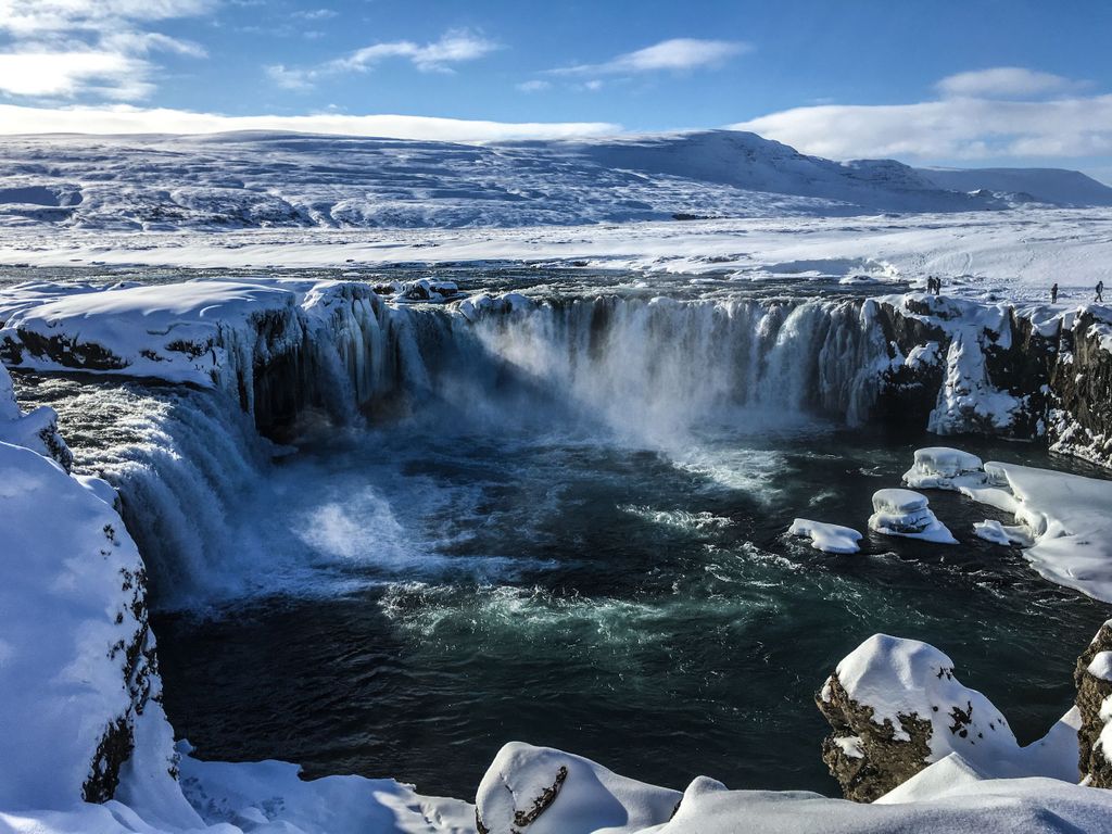 Von Akureyri: Tagestour mit Kreuzfahrtschiff zum Mývatn-See und Godafoss