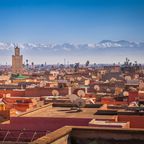 Panorama von Marrakesch