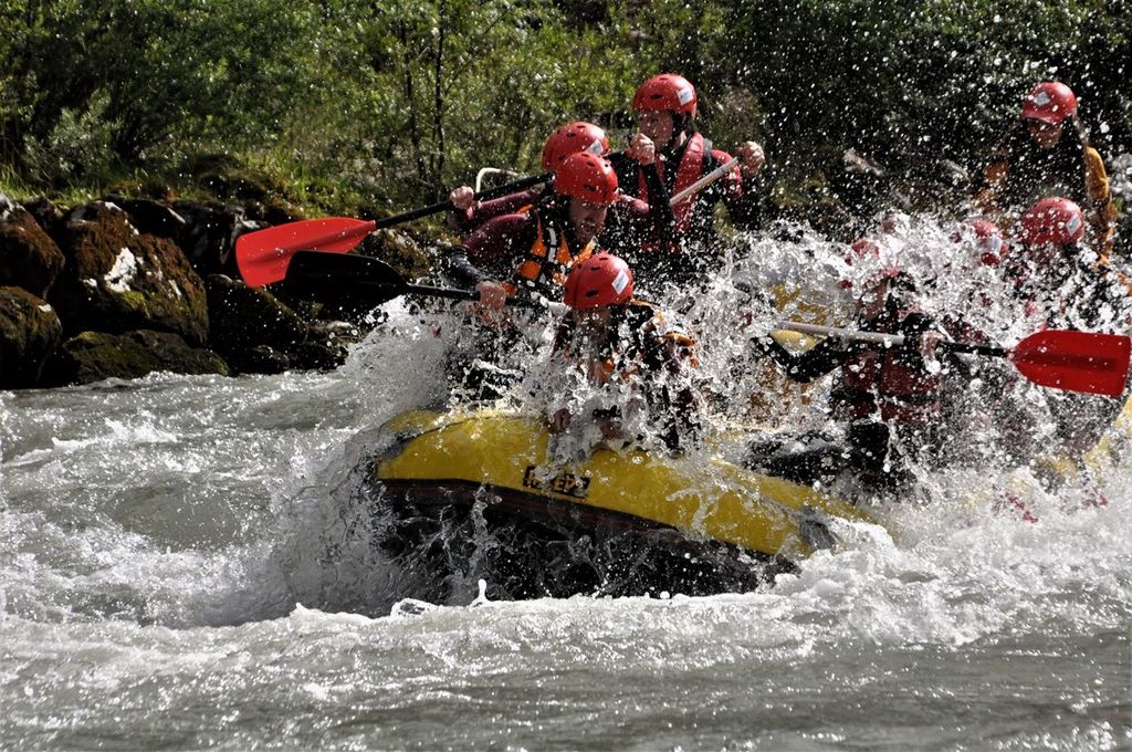 Golling an der Salzach: Rafting auf der Salzach