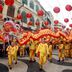 Chinesisches Neujahrsfest / Löwentanz-Performance