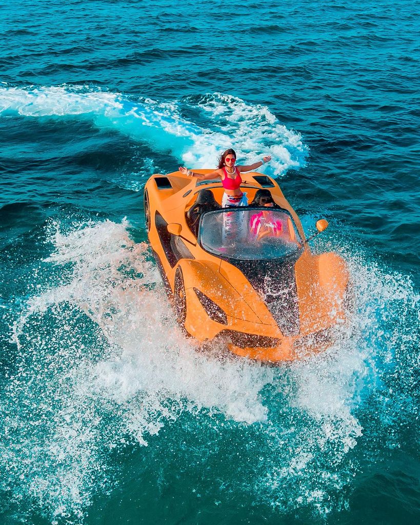 Sansibar: Jet Car Ride mit Drohnenaufnahmen (inklusive Abholung)