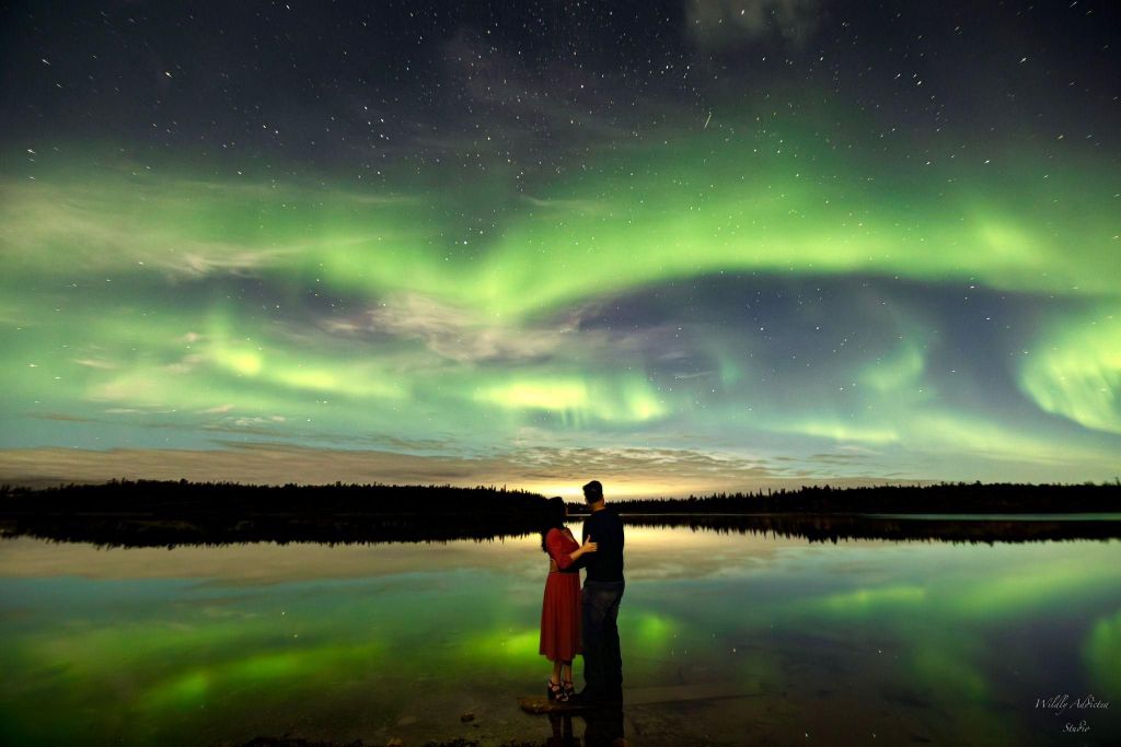 Ganztägige Yellowknife-Tour mit Nordlicht/Aurora-Ansicht