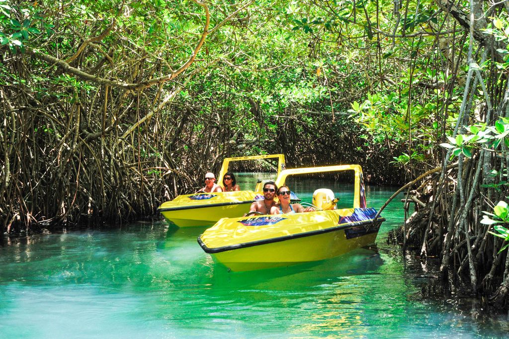 Cancun: Speedboat Mangroven Dschungel & Schnorchel Tour