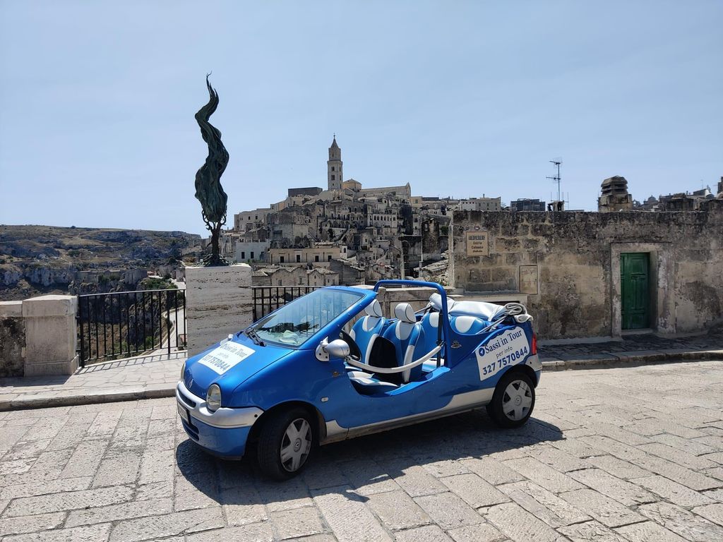 Sassi in Tour mit Twingo Cabriolet