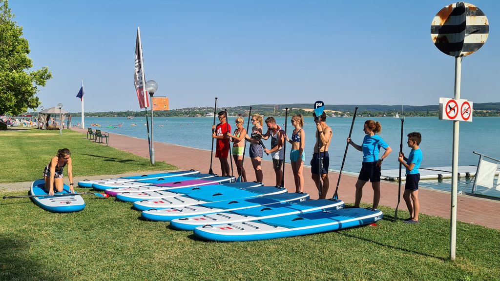 Tihany: SUP-Kurs und Tour am Plattensee