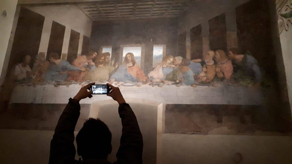 Da Vincis letztes Abendmahl Express Halbprivate Führung