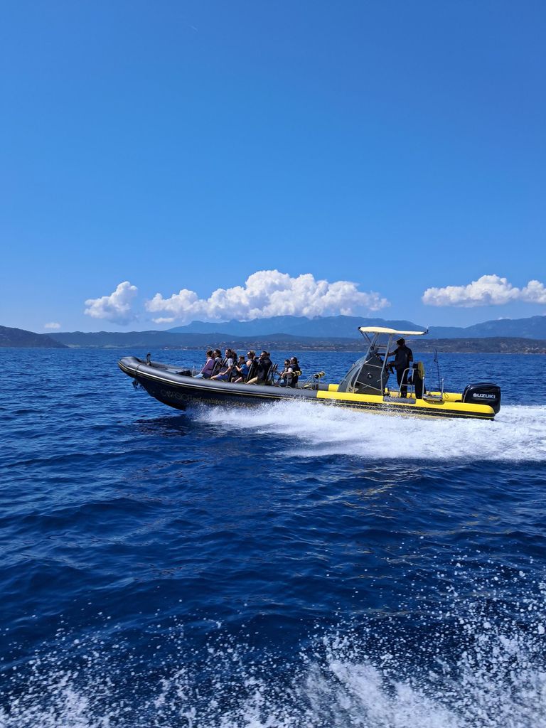 Santa-Giulia: Halbtägiger Ausflug auf dem Meer zu den Lavezzi-Inseln