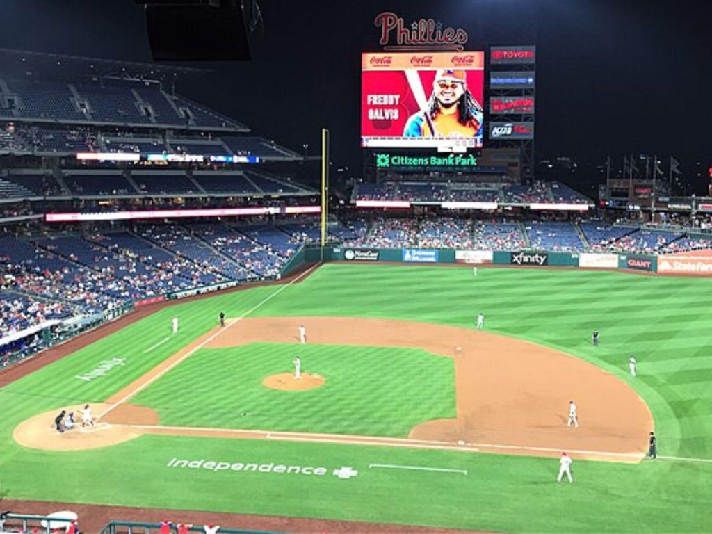 Philadelphia: Philadelphia Phillies Baseball Spiel Ticket