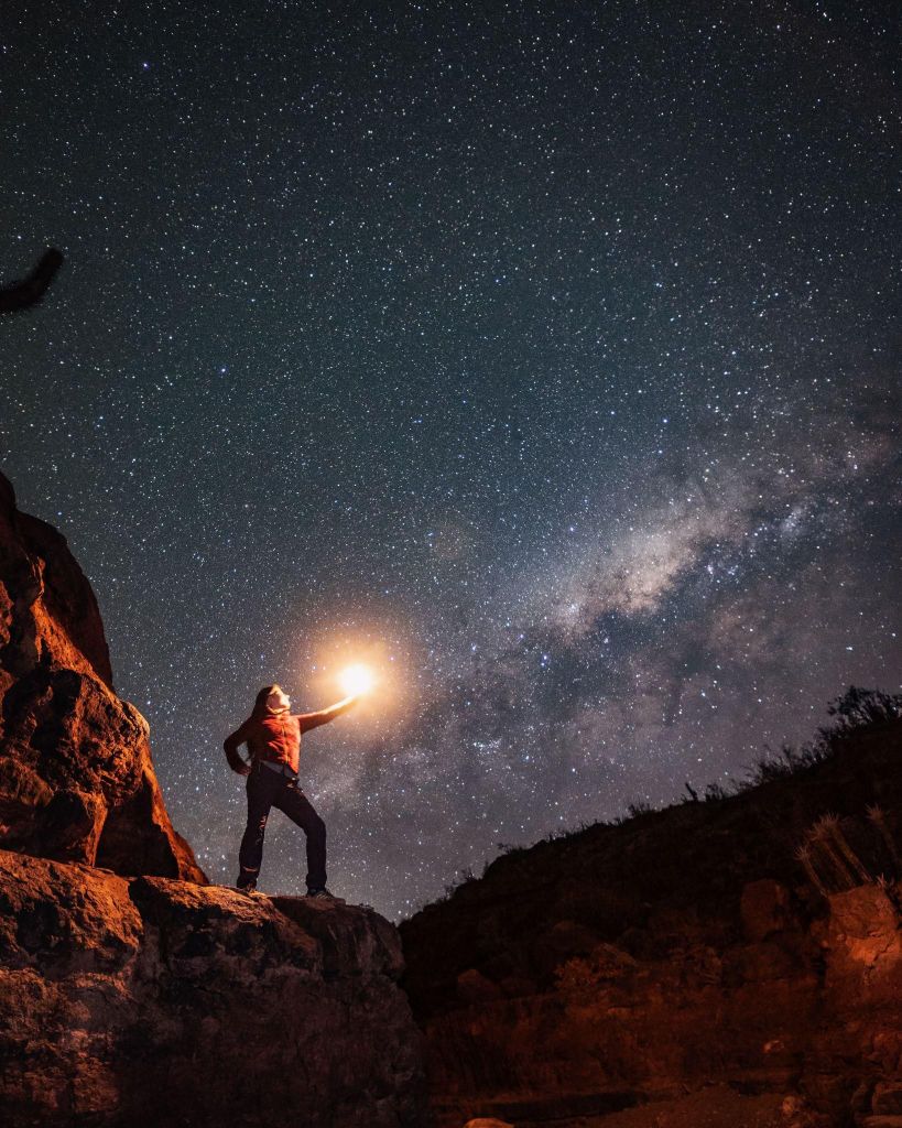 Nachtwanderung mit Astrofotografie-Session