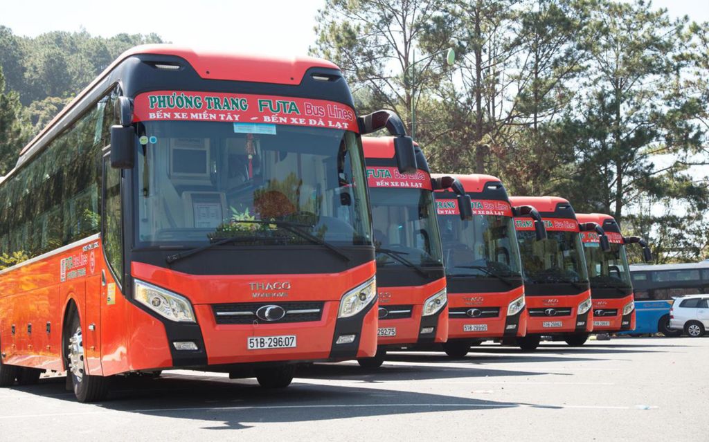Da Lat: Bustransfer von/nach Sai Gon mit FUTA Bus Lines