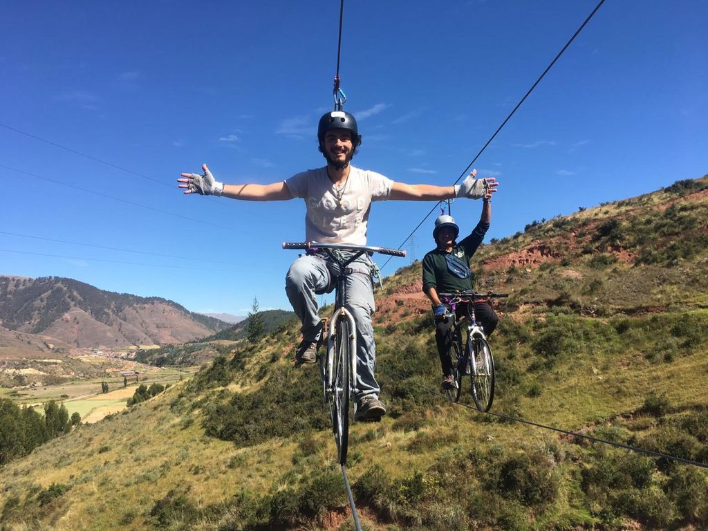 Cusco: Extremes Sky-Bike- und Abseil-Abenteuer
