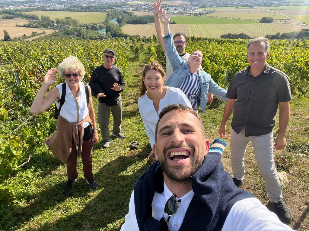 Reims: Champagnerhaus Mumm, Weinkellerbesuch mit Mittagessen