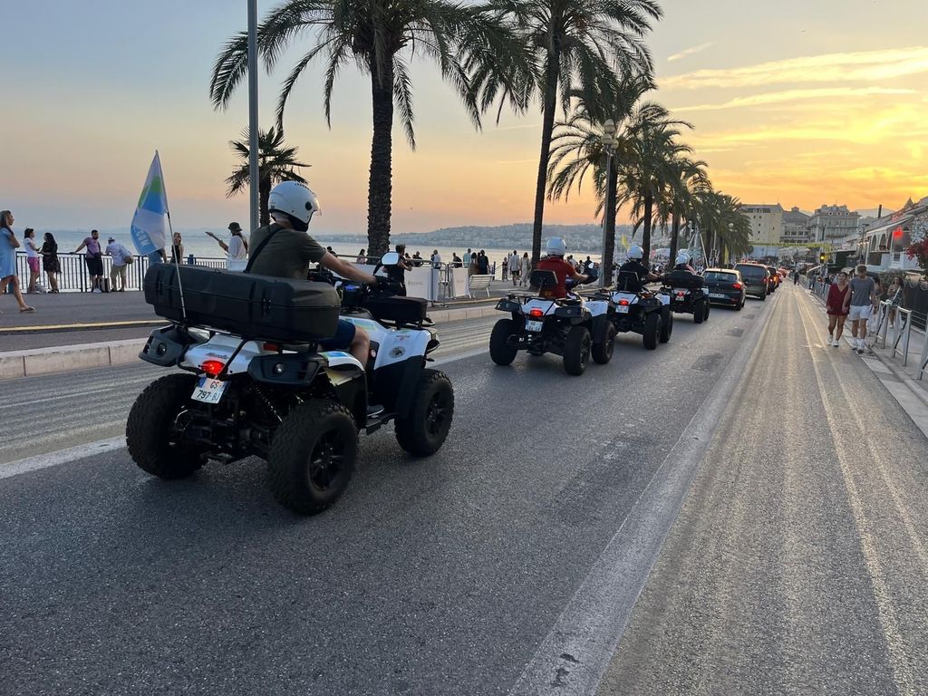 NIZZA MIT DEM ELEKTRO-QUAD: Panorama-Tour ab Nizza