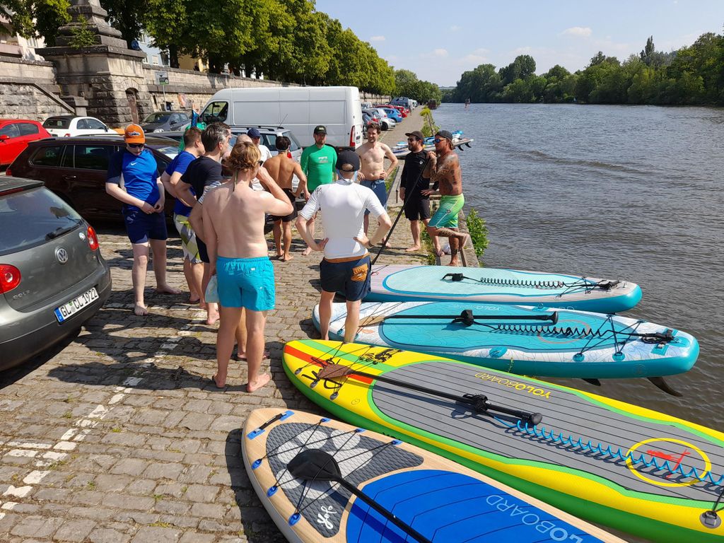 SUP Station Würzburg: SUP Board Verleih, Kurse, Trainings direkt am Main