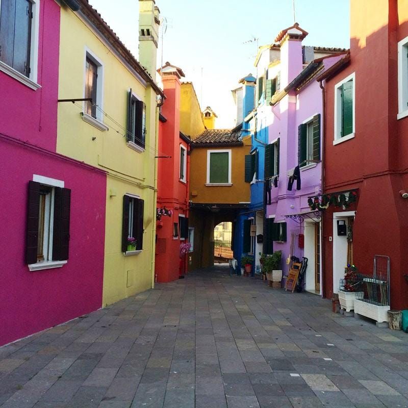 Geführte Tour auf der Insel Burano