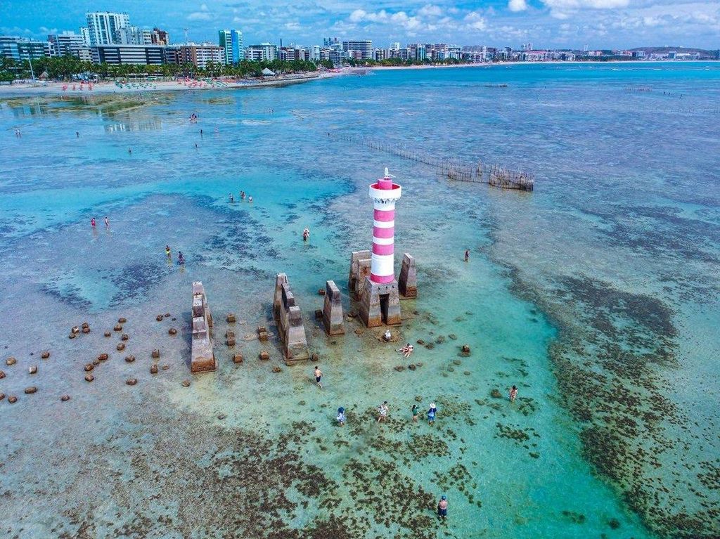 Maceió: Bootstour zu den Naturpools am Strand von Ponta Verde