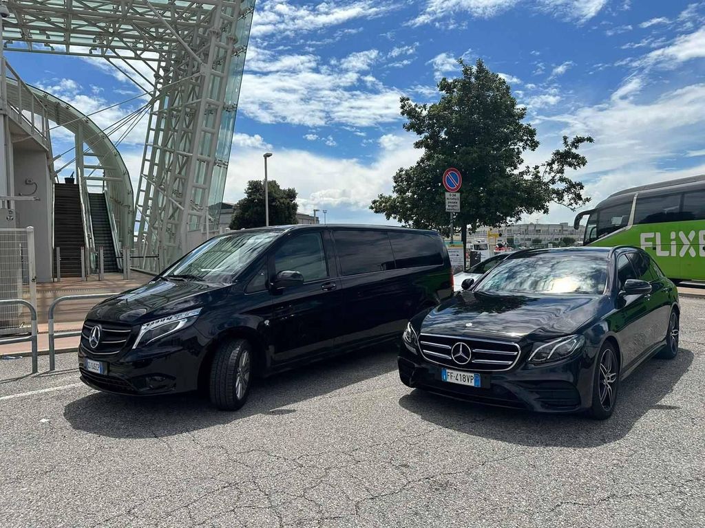 Ravenna Hafen oder Stadt: Einfacher Transfer zum Flughafen Treviso