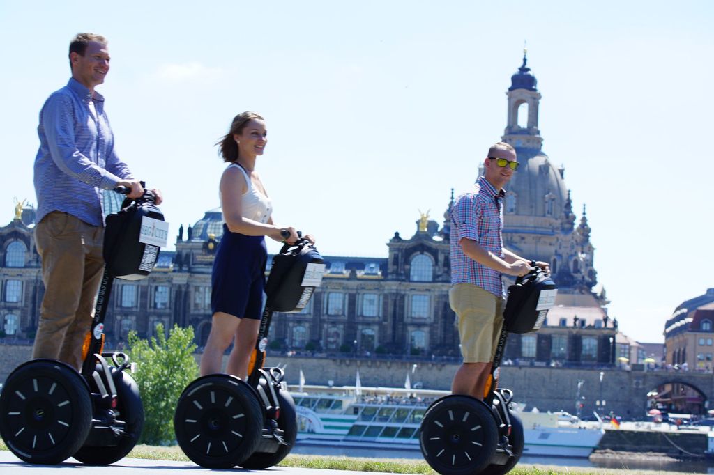 Dresden: Geführte Segway-Klassik-Tour