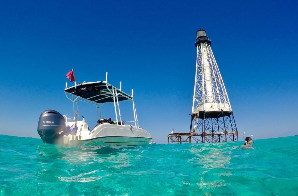 Islamorada: Private Bootstour mit Schnorcheln und Sandbank