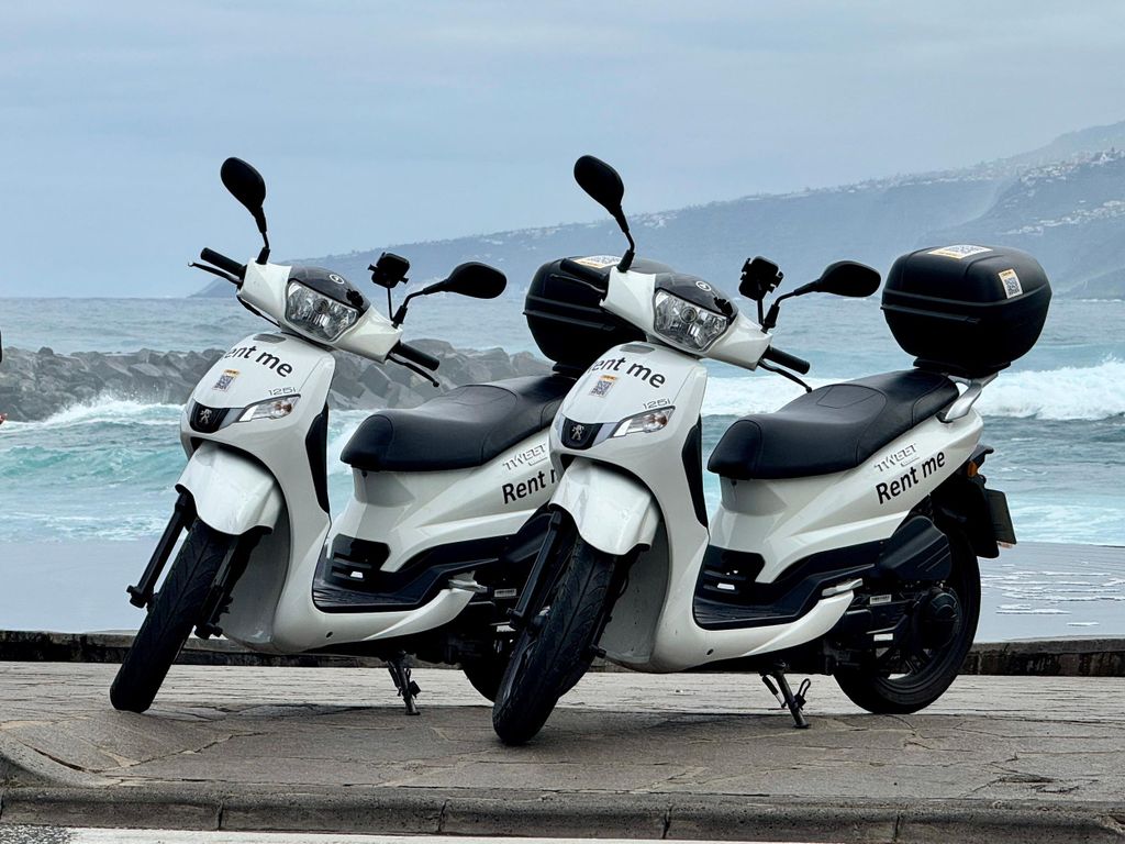 Puerto de la Cruz: Miete einen 125cc Scooter und erkunde Teneriffa in deinem eigenen Tempo
