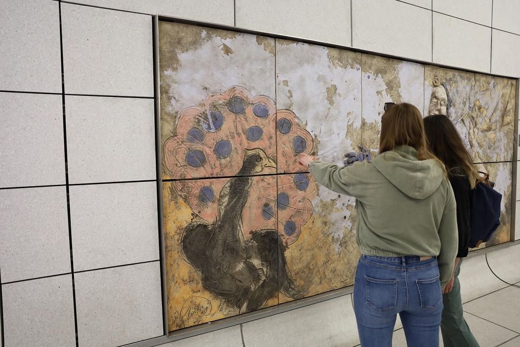 Karlsruhe Kunst erfahren - Genesis von Markus Lüpertz im Untergrund