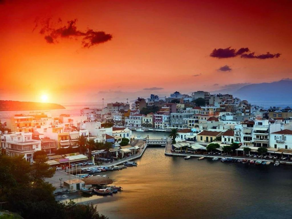 Kreta : Tagestour nach Agios Nikolaos mit dem Bus 5 Stunden freie Zeit